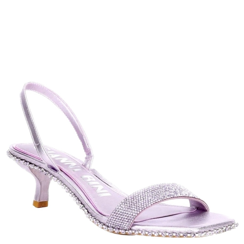 GIANNI BINI ELENA BLING STUDDED LOW DETAIL SLINGS - Picture 2 of 9
